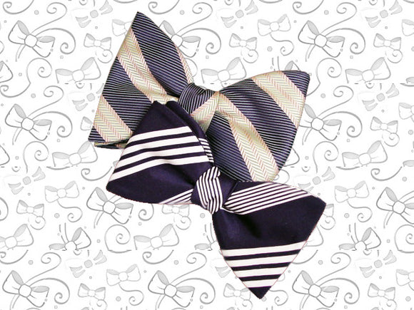 Striped Bow Ties