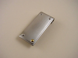Wallet Money Clip - Stainless Steel and Gold Money Clip - Contemporary Luxury Men's Accessory