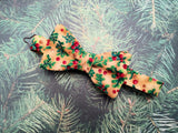Holiday Bow Tie "Mery"- Cotton Pre-tied Bow Tie for Kids