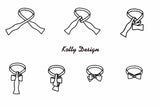 Bow Tie "Ambassador"- Beige Silk Bow Tie for Men - Hand Made in USA