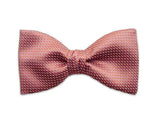 Blue, beige on orange bow tie. Woven silk bow tie. Different styles.