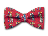 Classic Golf Bow Tie - Golfers Teeing Off