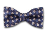 Edelweiss Flowers Bow Tie