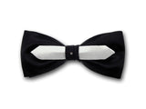 Formal Black and White Bow Tie. Original Bow Tie.