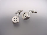Removable Dice Cufflinks - Novelty Cufflinks - Original Men's Cufflinks