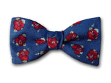 Red Hibiscus Hawaiian Bow Tie.