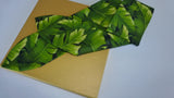 Women's Headband "Luau" - Banana Leaf Design Hair Accessories - Made in USA