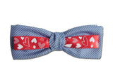 Bow tie for Valentine's romantic occasion.