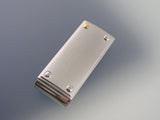 Wallet Money Clip - Stainless Steel and Gold Money Clip - Contemporary Luxury Men's Accessory