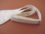 White Bow Tie "Opera" - Formal Silk Bow Tie - Pre Tied and Self Tie Bow Ties - Hand Crafted in USA