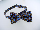 Luxury Gift for Men - Bow Tie Set and Pocket Square - Silk Men's Accessories- Hand Made in USA