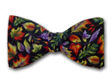 Autumn Leaves Bow Tie - Fall Season Neckwear