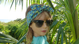 Women's Headband "Luau" - Banana Leaf Design Hair Accessories - Made in USA