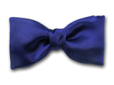 Solid "Royal Classic"" Bow Tie - Silk Men's Bow Tie - Hand Made in USA