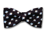 Black Men's Silk Bow Tie. 