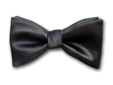 Formal Black Bow Tie. Tuxedo Bow Tie.