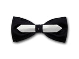 Formal Black and White Bow Tie. Original Bow Tie. 
