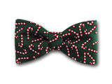 Boys Bow Tie "Candy Cane" - Bow Ties for Infant, Boys and Youth - Hand Made in USA