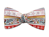 Christmas Bow Tie. Winter Holiday Men's Bowties.