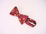 Boys Bow Tie "Jingle Bells" - Bow Ties for Infant, Boys and Youth - Hand Made in USA