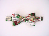 Boys Bow Tie "Christmas Carol"- Bow Ties for Infant, Boys and Youth - Hand Made in USA