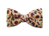 Bow Tie "Sunflower Field"- Men's Accessories - Hand Made in USA