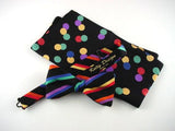 Luxury Gift Set for Men - Bow Tie Set and Pocket Square - Hand Made in USA