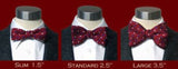 Bow Tie "Acorn Fall" - Pre-tied and Self Tie Bow Tie - Hand Made in USA